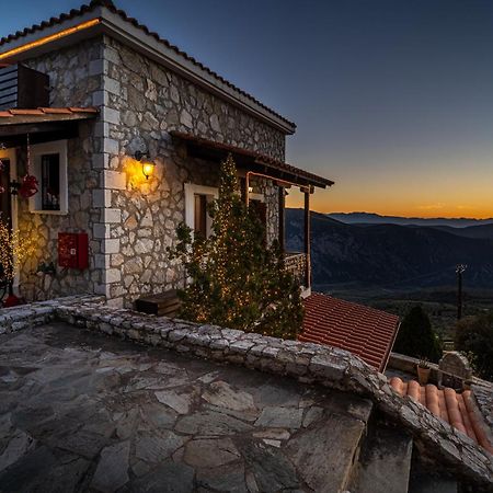 Rock Dandy Deluxe Chalet In Arachova - Delphi, Sauna, Prv Parking, Amazing View ภายนอก รูปภาพ