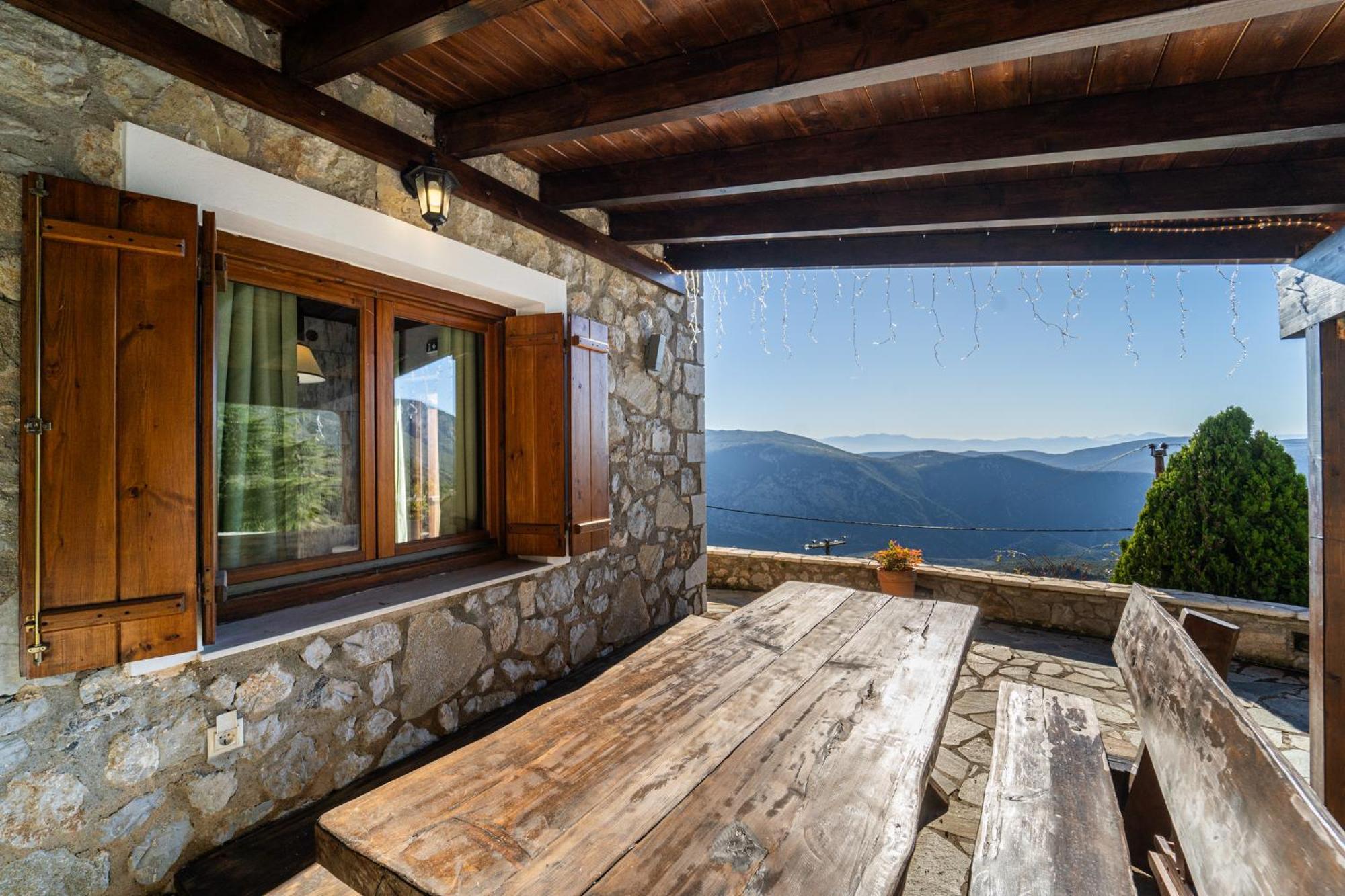 Rock Dandy Deluxe Chalet In Arachova - Delphi, Sauna, Prv Parking, Amazing View ภายนอก รูปภาพ